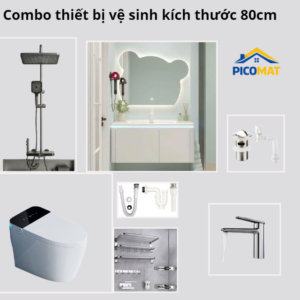 Combo Thiết Bị Vệ Sinh + Bồn Cầu Thông Minh