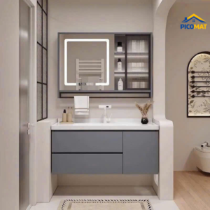 tủ chậu lavabo nhựa PVC